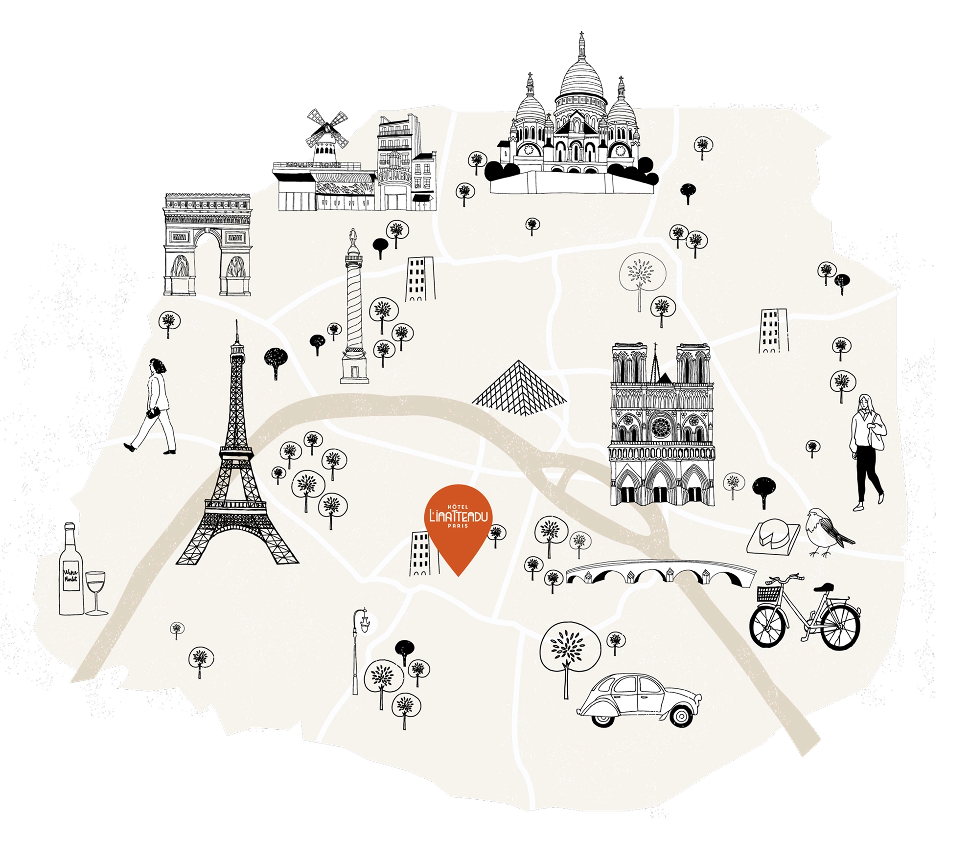Paris Map