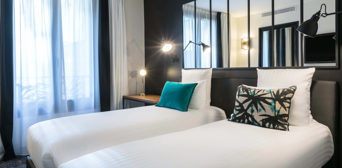 LAZ’ Hotel Spa Urbain - chambre